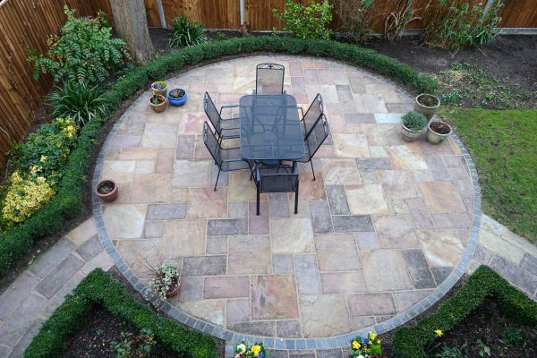 Stone Patio Repair in Bel Air