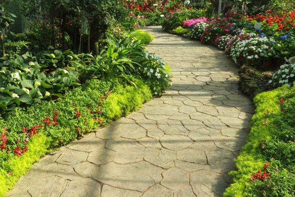 Stone Pathway Repair in Bel Air