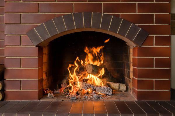 Brick Fireplace Installation in Bel Air