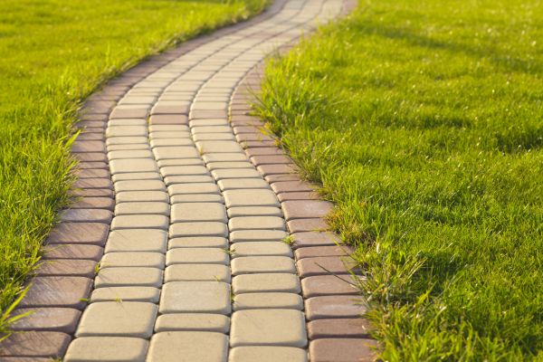 Sidewalk Brick Repair in Bel Air