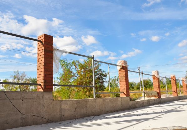Brick Pillar Installation in Bel Air